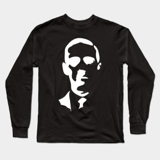 H.P. Lovecraft - Negative. Long Sleeve T-Shirt